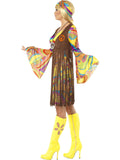 1960s Groovy Lady Dress and Fringed Vest
