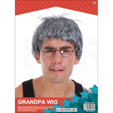 Grandpa Short Grey Wig