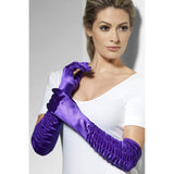 Ladies Purple Gloves 