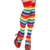 Long Clown Socks - Rainbow