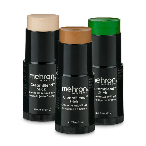 Mehron Cream Makeup Blend Sticks 21g - Assorted Colours