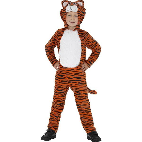 Tiger Jumpsuit Costume, Orange & Black