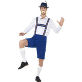 Bavarian Man Costume - Blue