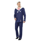 Sailor Man Costume - Blue & White