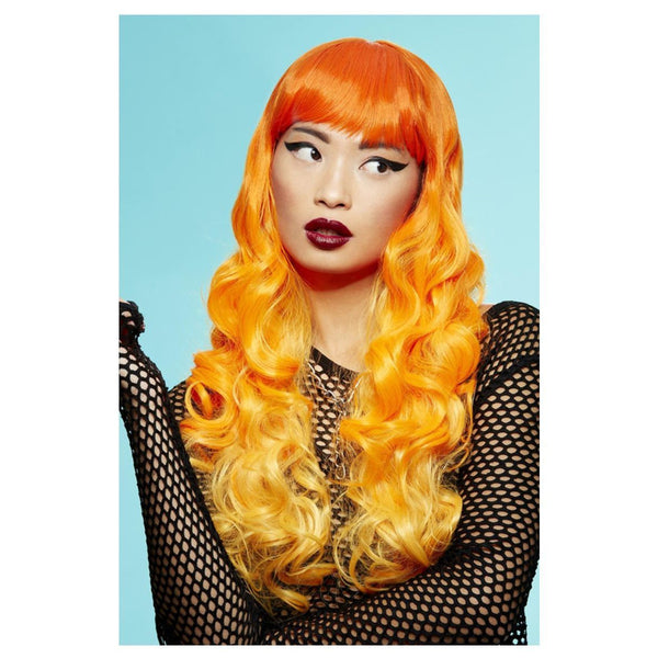 Manic Panic Psychedelic Sunrise Siren Wig
