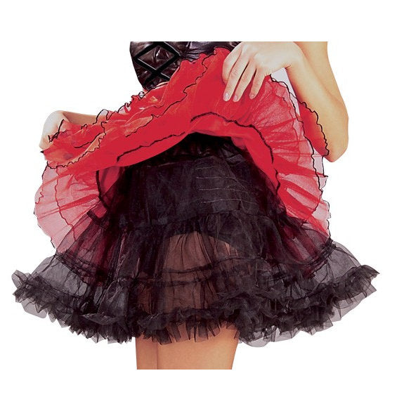 Black Petticoat Crinoline Slip