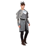 Winter Warrior King Costume-Grey