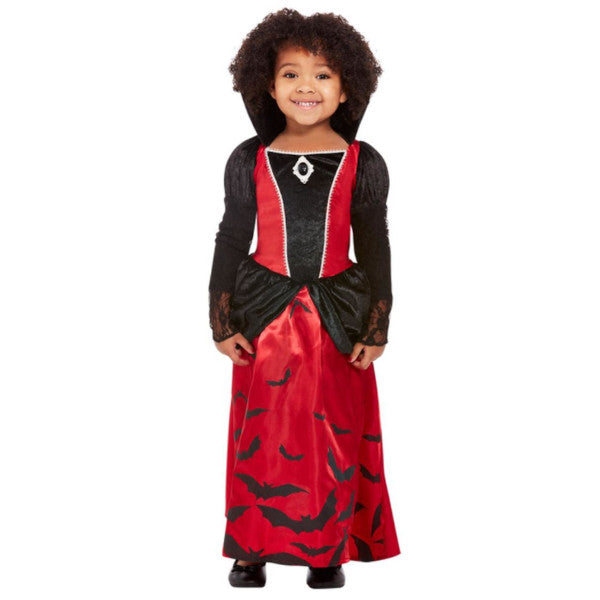 Toddler Vampire Black & Red Costume