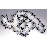 Black and White Feather Boa