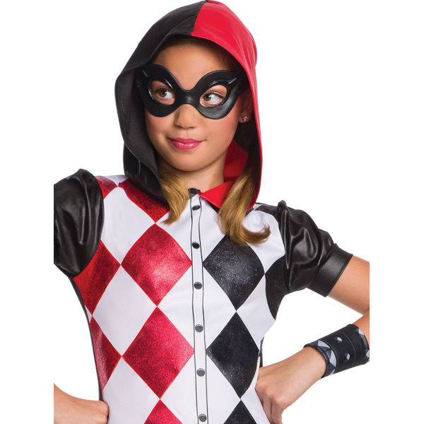 Harley Quinn DCSHG Hoodie Costume Child Cracker Jack Costumes Brisbane