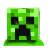 Minecraft Creeper Half Mask - Child