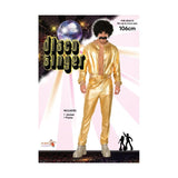 70s Disco Singer Gold costume, Dr Toms.