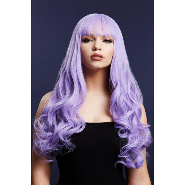 Long Violet Fever Wig - Gigi