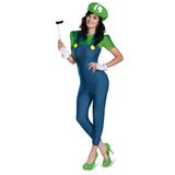 Luigi Female Deluxe Adult Costume