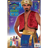 Desert Prince Red Genie Vest – Cracker Jack Costumes Brisbane