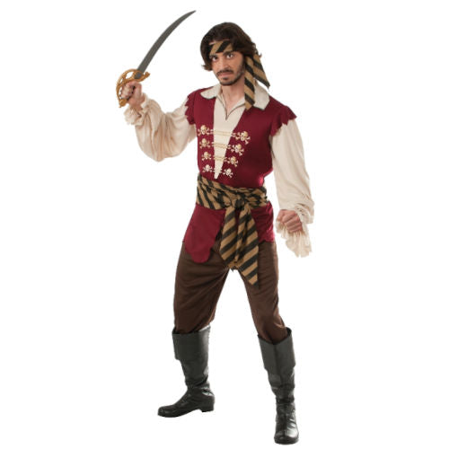 Pirate Raider Costume - Adult