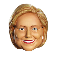 Adult Hilary Clinton Vacuform Half Mask