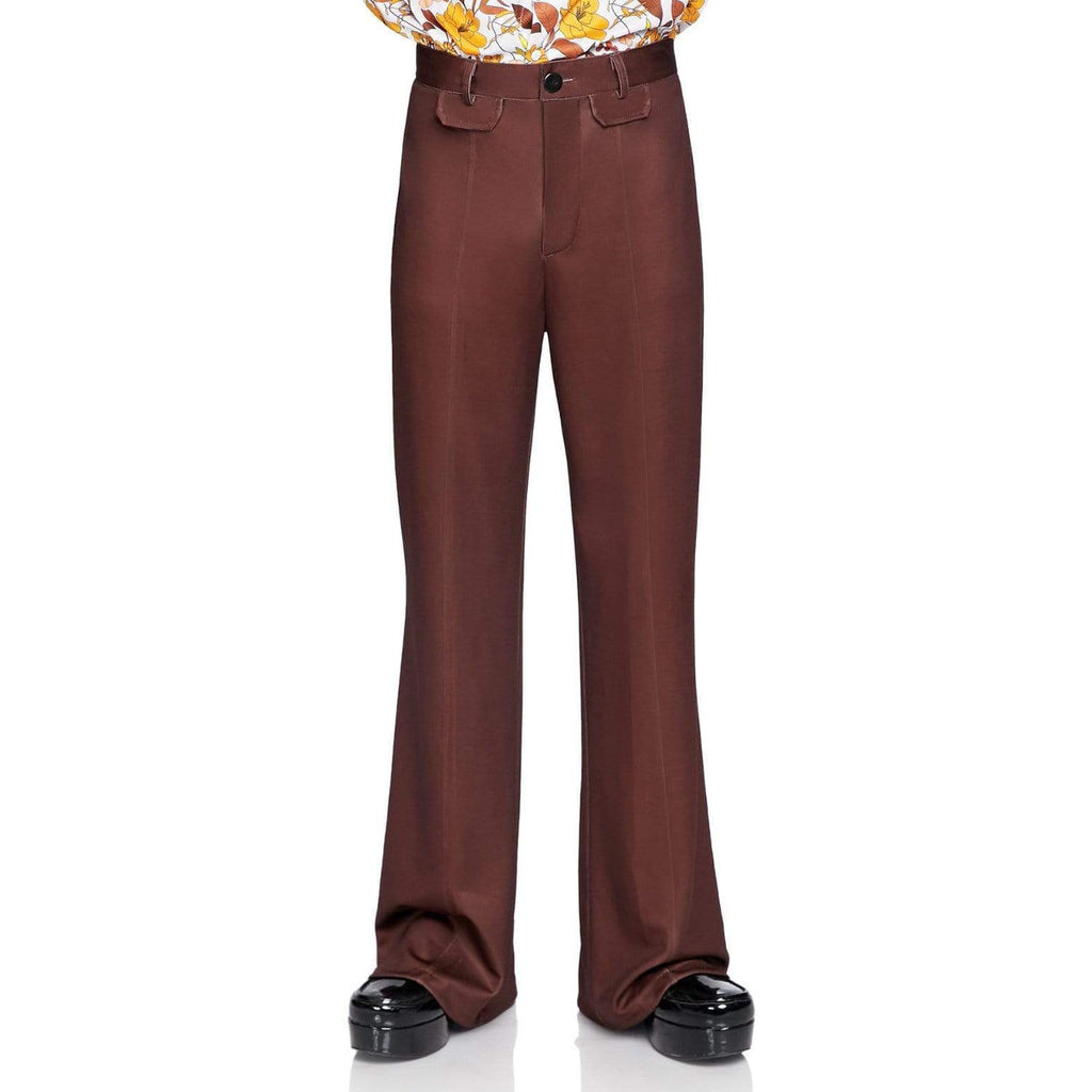 Brown Bell Bottom Pants – Cracker Jack Costumes Brisbane