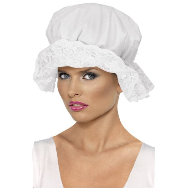 White Colonial Mob Hat - Smiffys