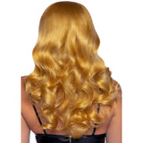 24" Misfit Long Wavy Wig with Fringe - Dark Golden Blonde