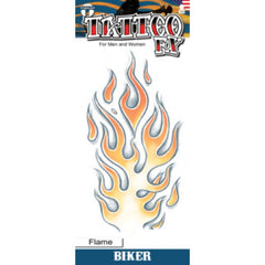 Tinsley Temp Tattoo - Biker Flame.