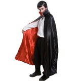 Cape Deluxe Black with Red Lining