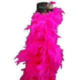 Plush Feather Boa-Hot Pink