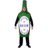 Green Beer Bottle Adult Novelty Costume