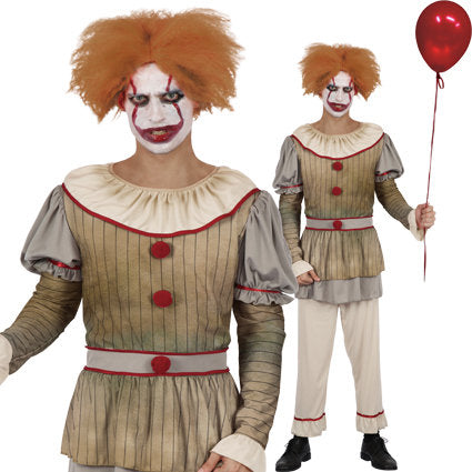 Vintage Clown Adult Costume