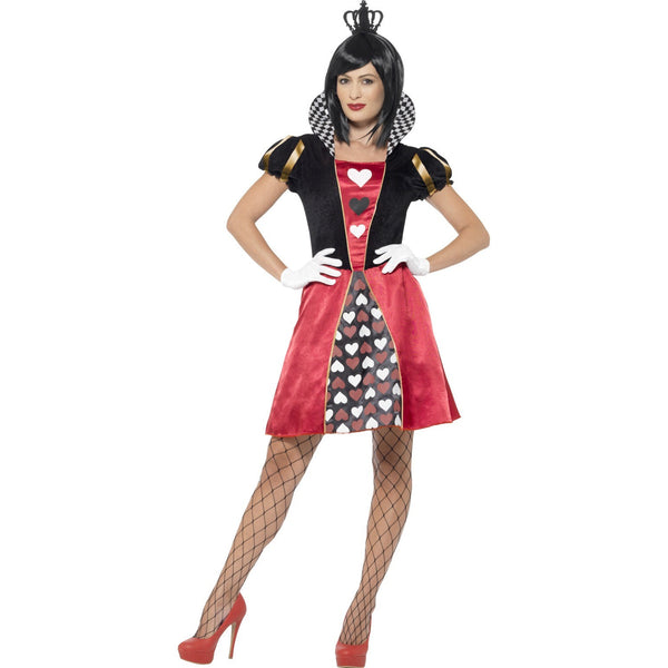 Carded Queen of Hearts Ladies Costume
