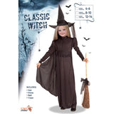Classic Witch Costume - Child - Dr Toms