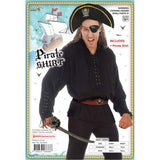 Medieval Pirate Shirt - Black
