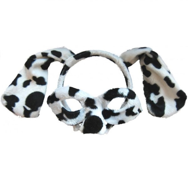 Dalmation Headband & Mask Set
