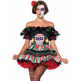 Day of the Dead Dress - Hire