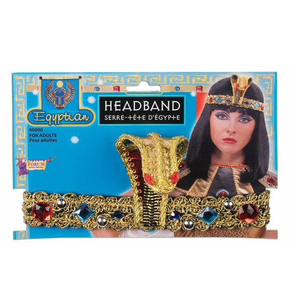 Egyptian Headband with Snake