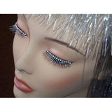 Eyelashes-Black and Tinsel Lashes with Crystals.