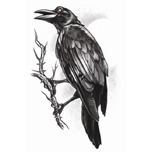 Tinsley Temp Tattoo - The Raven