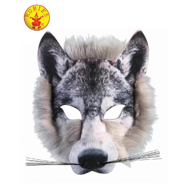 Grey Wolf Half Mask - Forum