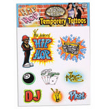 Hip Hop Temporary Tattoos-Guys
