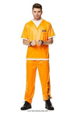 Inmate Prisoner Mens Costume