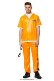Inmate Prisoner Mens Costume