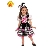 Jester Clown Girls Halloween Costume