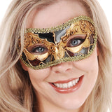 Luciana Metallic Eye Mask