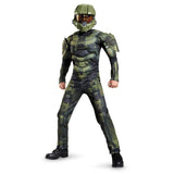 Master Chief Classic Muscle Boys Costume from Halo