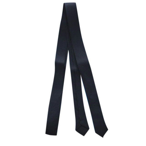 Skinny Black Necktie