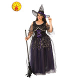 Midnight Witch Costume - Plus Size Adult