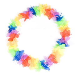 Rainbow Flower Lei