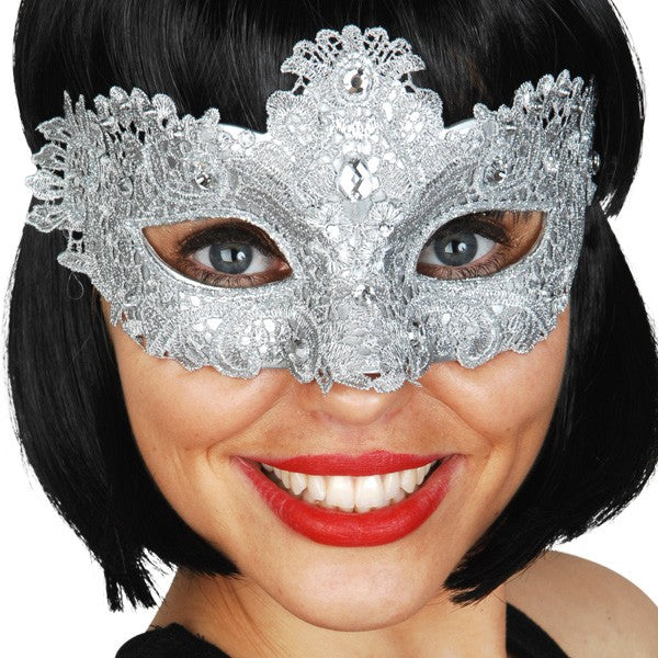 Crystal Lace Eye Mask - Asst Colors