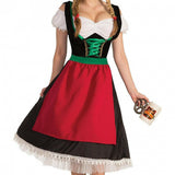 Oktoberfest Fraulein Beer Wench Costume - Plus