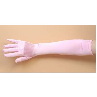 Gloves - Pink Satin Finish